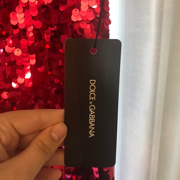 Dolce & Gabbana Fuchsia Sequin Off the Shoulder Dress NWOT MSRP $3495 IT38/US2 - Picture 6 of 12